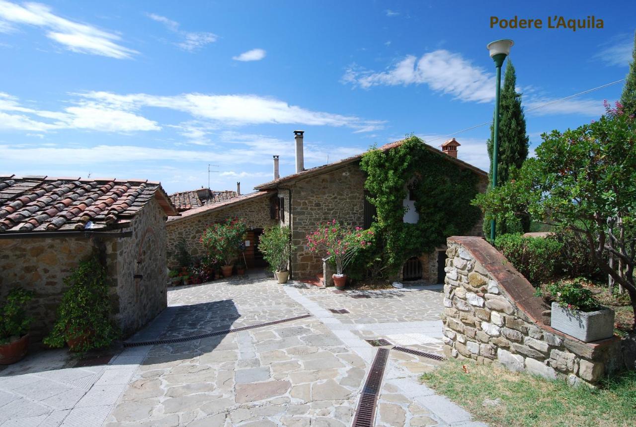 Podere L'Aquila Gaiole in Chianti Kültér fotó